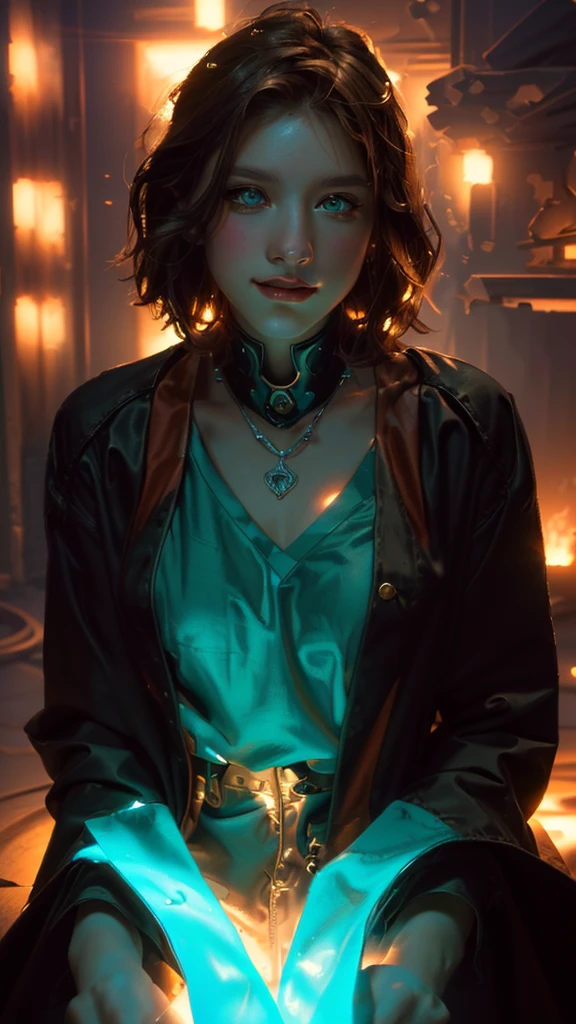 masterpiece, best quality, (extremely detailed CG unity 8k wallpaper), (best quality), (best illustration), (best shadow), absurdres, realistic lighting, (Abyss), beautiful detailed glow, art by PeterMohrBacher,