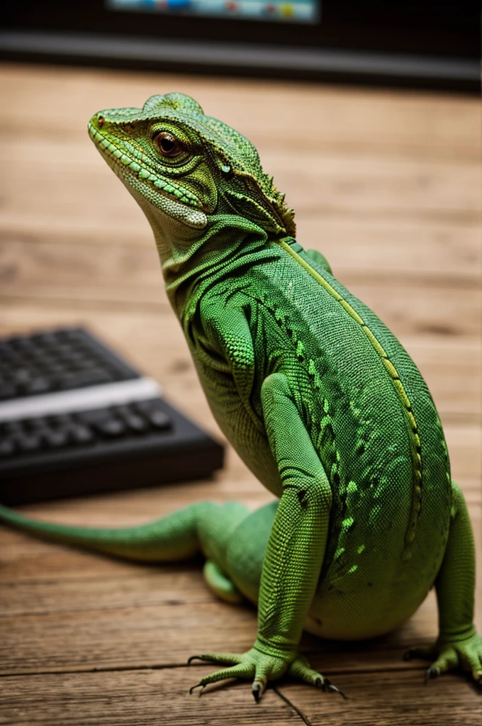 journalist lizard