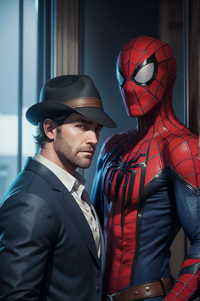 Arthur Morgan and Spider-Man