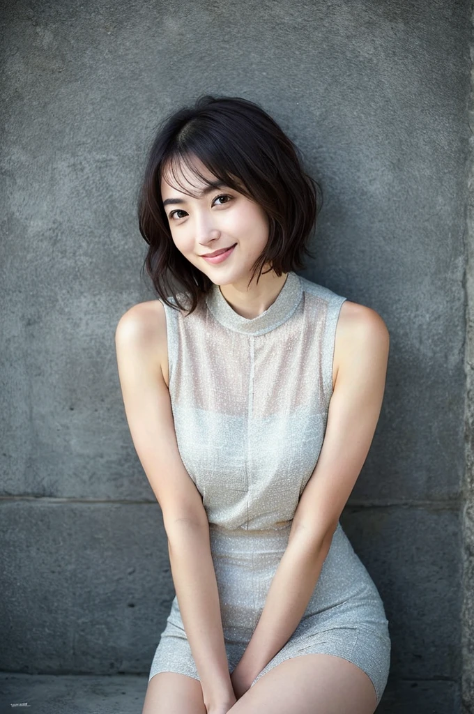 You are a professional photographer。future、Beautiful Eyes、 ((Highest quality)), Clear contours, Woman with beautiful face, (((One Girl,alone))), ((Beautiful Eyes)), Sex Appeal,Albedo and Specular Maps、Accurate simulation of lightweight material interactions、Light Smile、perfect body,Thighs、Short Hair、Goddess
