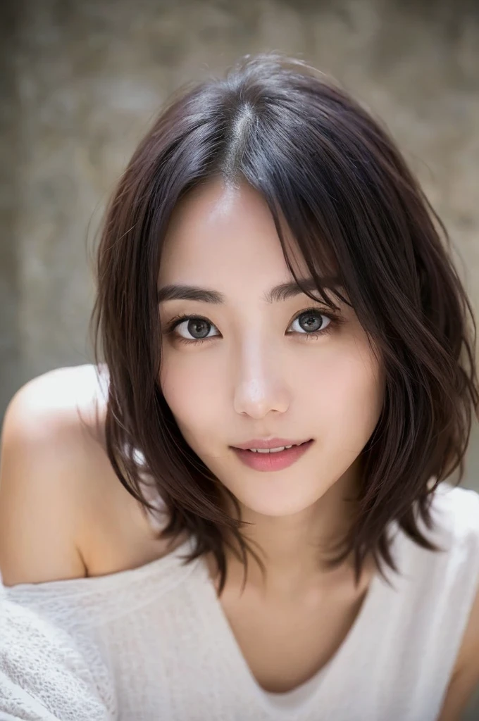You are a professional photographer。future、Beautiful Eyes、 ((Highest quality)), Clear contours, Woman with beautiful face, (((One Girl,alone))), ((Beautiful Eyes)), Sex Appeal,Albedo and Specular Maps、Accurate simulation of lightweight material interactions、Light Smile、perfect body,Thighs、Short Hair、Vampire