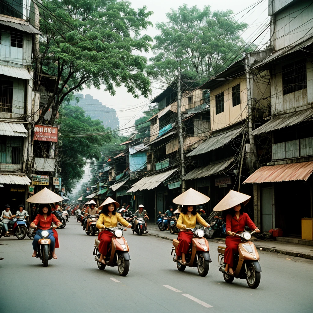 HANOI VIETNAM IN 1975S