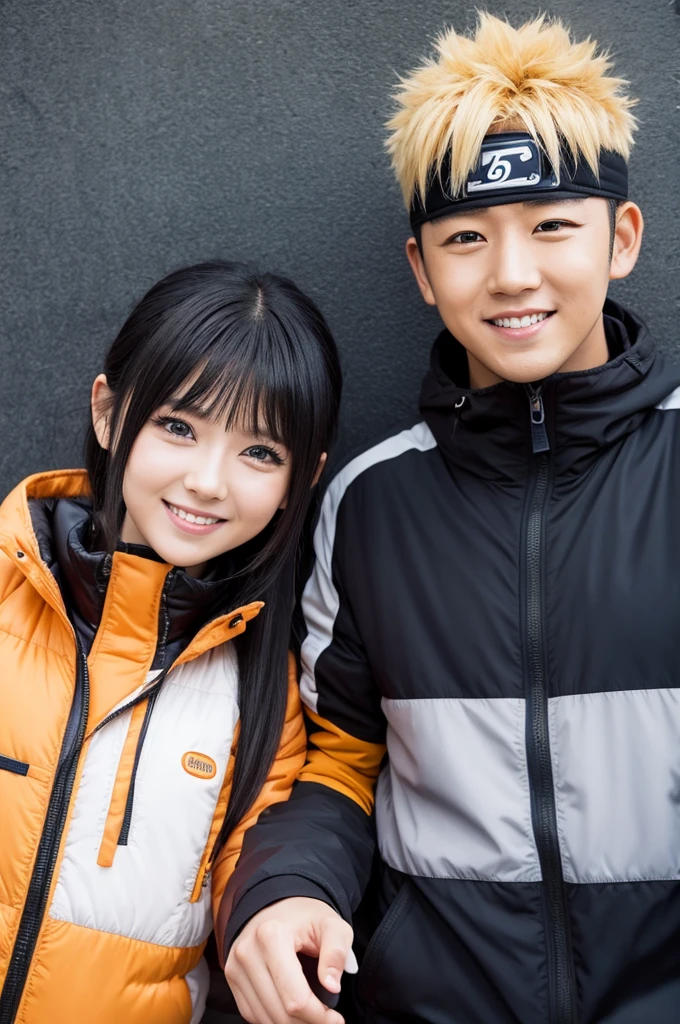 Hinata and Naruto、smile