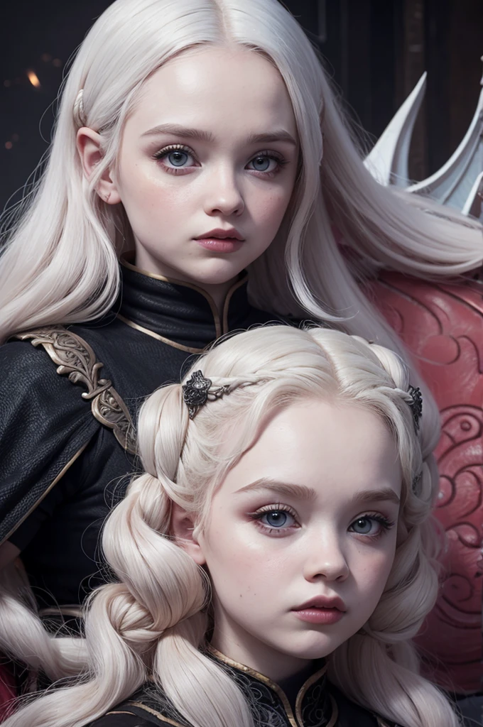 Nicola Coughlan como uma Targaryen
