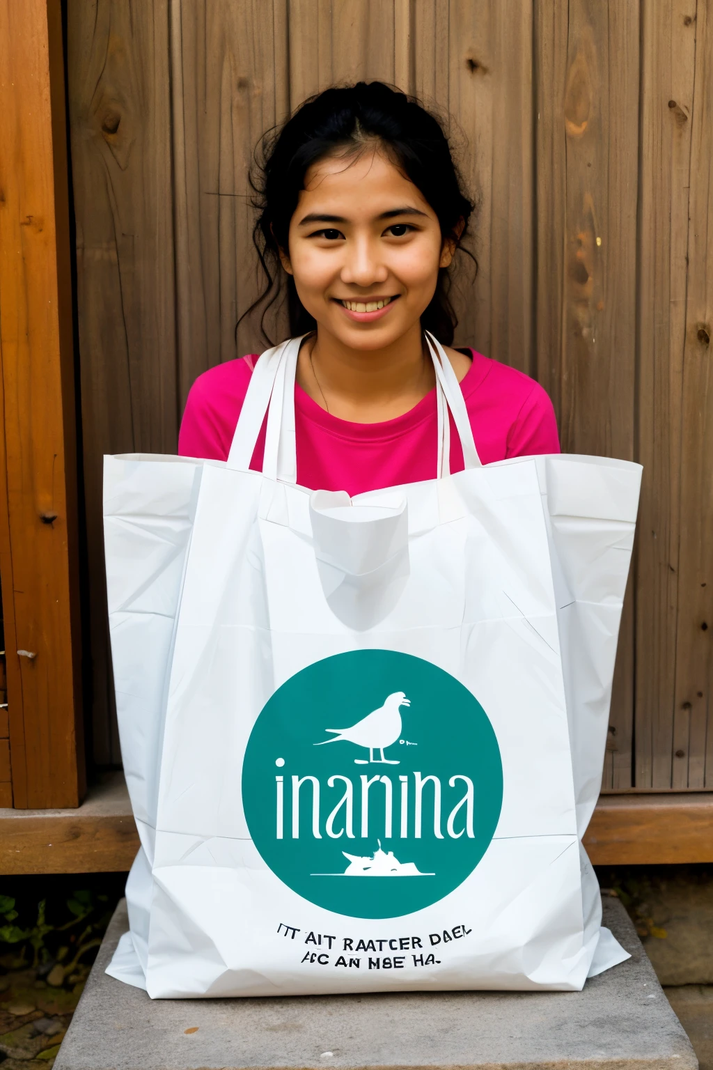 International Plastic Bag Free Day .generate a bag that celebrates this day with the name Zarina inside
