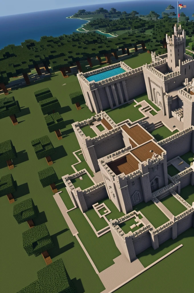 Castillo de Minecraft