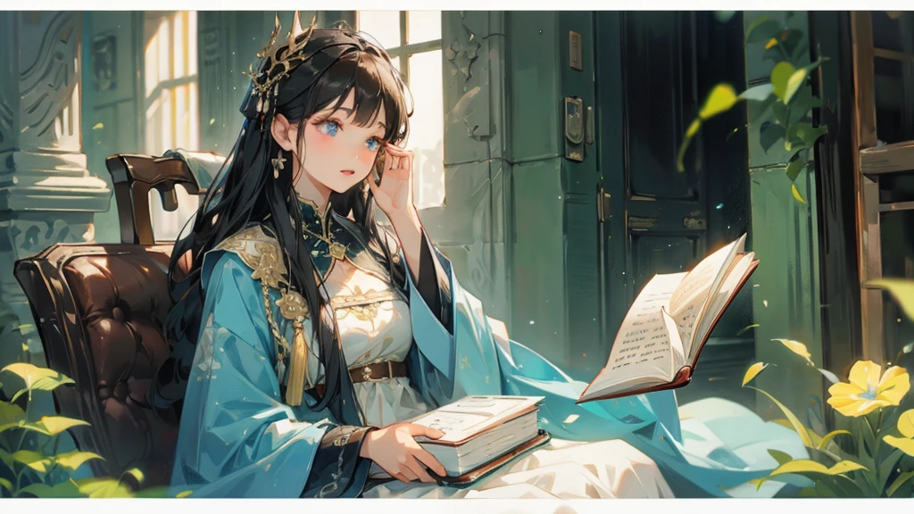 Highest quality、Leather bound book、Story cover、Fantasy、