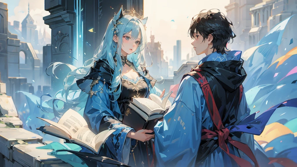 Highest quality、Leather bound book、Story cover、Fantasy、