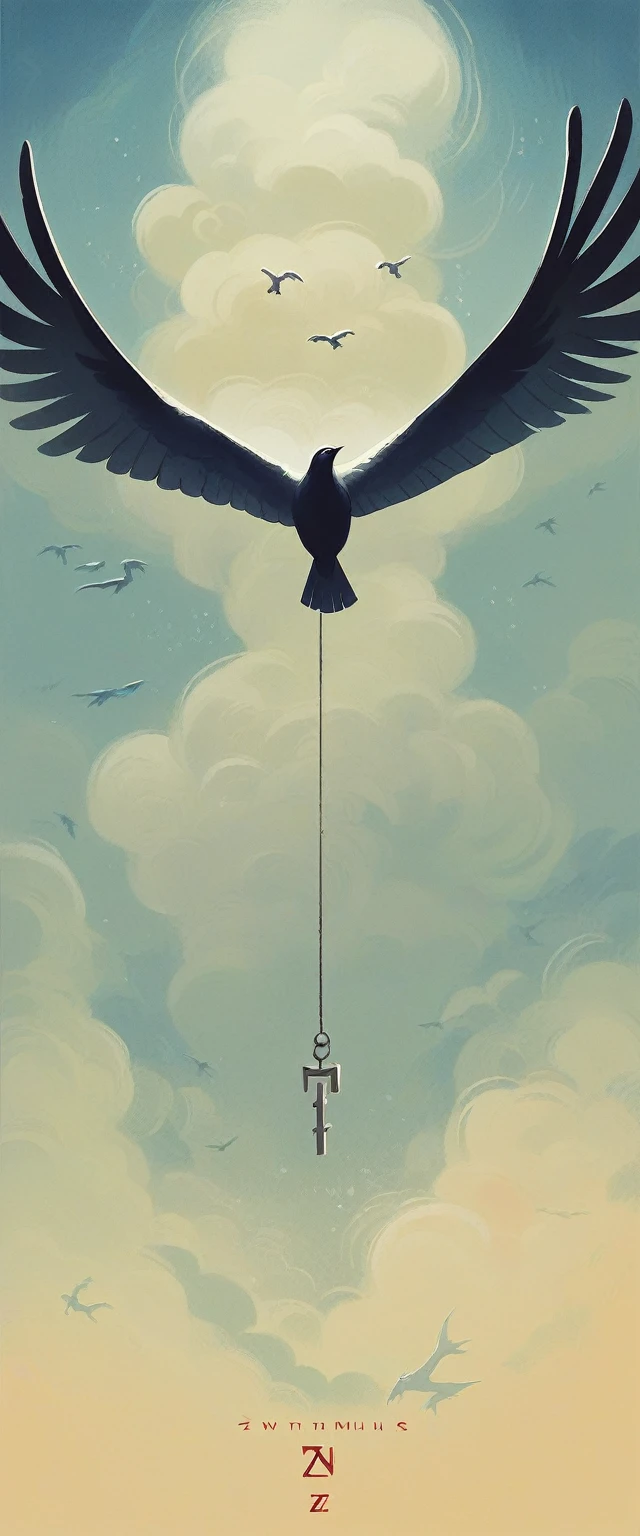 a woman flying through the air with birds flying around her, key art, falling from sky, promo image, floating into the sky, promotional art, promotional image, z nation, promo still, floating in the air, still from the movie the arrival, vertigo - inducing, promo art, wallpaper mobile, a woman floats in midair