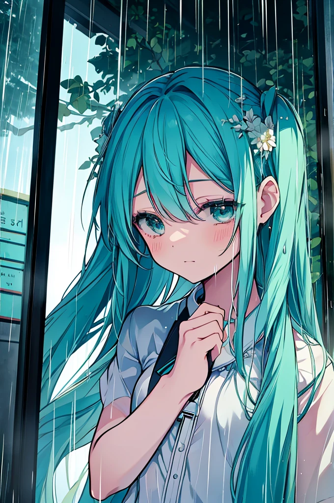 Under the Rain　Sing as if screaming　Hatsune Miku: Song of Sadness and Farewell　Chasing the dreams engraved in my heart　The sound of the rain pushes you forward　Tears in the rain　Sing as if screaming　Hatsune Miku Song of Love and Hope　I want to reach the heart of someone who is excited　This thought in the rain　Get stronger

In the rain　Sing as if screaming　Hatsune Miku: Song of Solitude and Courage　Push me forward, hold the key to open the door to tomorrow, in the rain　Believe in yourself even in the rain　Sing as if screaming　Hatsune Miku Sadness and Sorrow　With a song that blooms in my heart　Small flower in the rain　Growing in the rain　Sing as if screaming　Hatsune Miku: The Road to the Future　Dreaming about someone　Gentle feelings in the rain　Get stronger