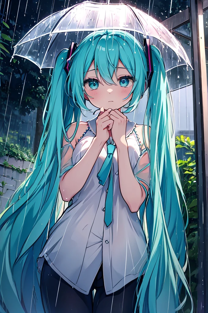 Under the Rain　Sing as if screaming　Hatsune Miku: Song of Sadness and Farewell　Chasing the dreams engraved in my heart　The sound of the rain pushes you forward　Tears in the rain　Sing as if screaming　Hatsune Miku Song of Love and Hope　I want to reach the heart of someone who is excited　This thought in the rain　Get stronger

In the rain　Sing as if screaming　Hatsune Miku: Song of Solitude and Courage　Push me forward, hold the key to open the door to tomorrow, in the rain　Believe in yourself even in the rain　Sing as if screaming　Hatsune Miku Sadness and Sorrow　With a song that blooms in my heart　Small flower in the rain　Growing in the rain　Sing as if screaming　Hatsune Miku: The Road to the Future　Dreaming about someone　Gentle feelings in the rain　Get stronger