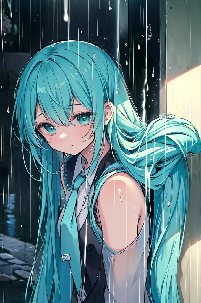 Under the Rain　Sing as if screaming　Hatsune Miku: Song of Sadness and Farewell　Chasing the dreams engraved in my heart　The sound of the rain pushes you forward　Tears in the rain　Sing as if screaming　Hatsune Miku Song of Love and Hope　I want to reach the heart of someone who is excited　This thought in the rain　Get stronger

In the rain　Sing as if screaming　Hatsune Miku: Song of Solitude and Courage　Push me forward, hold the key to open the door to tomorrow, in the rain　Believe in yourself even in the rain　Sing as if screaming　Hatsune Miku Sadness and Sorrow　With a song that blooms in my heart　Small flower in the rain　Growing in the rain　Sing as if screaming　Hatsune Miku: The Road to the Future　Dreaming about someone　Gentle feelings in the rain　Get stronger