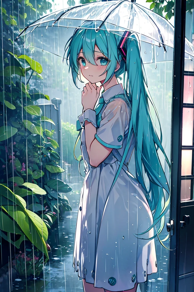 Under the Rain　Sing as if screaming　Hatsune Miku: Song of Sadness and Farewell　Chasing the dreams engraved in my heart　The sound of the rain pushes you forward　Tears in the rain　Sing as if screaming　Hatsune Miku Song of Love and Hope　I want to reach the heart of someone who is excited　This thought in the rain　Get stronger

In the rain　Sing as if screaming　Hatsune Miku: Song of Solitude and Courage　Push me forward, hold the key to open the door to tomorrow, in the rain　Believe in yourself even in the rain　Sing as if screaming　Hatsune Miku Sadness and Sorrow　With a song that blooms in my heart　Small flower in the rain　Growing in the rain　Sing as if screaming　Hatsune Miku: The Road to the Future　Dreaming about someone　Gentle feelings in the rain　Get stronger