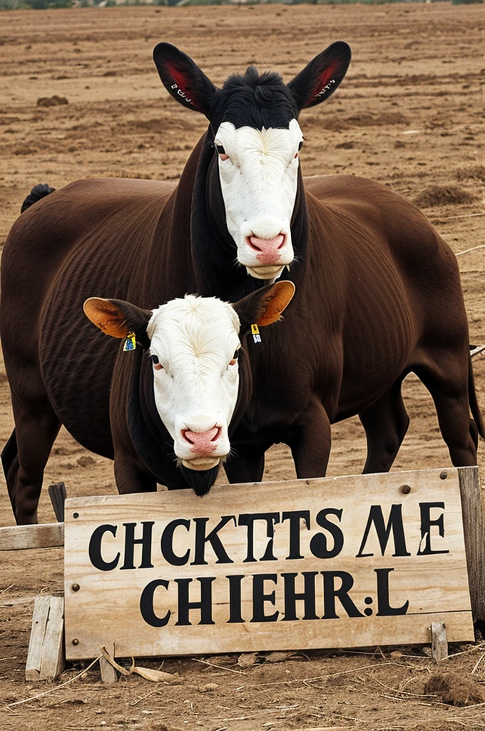 realistic, detailed skin, photo, CINEMATIC, PHOTOREALISTIC, cow horns, futanari, behind, milking, penis milking, huge testicle, cumming into bucket, stall, REALISTIC, high quality, 4K, twintails, brown hair, SLENDER BODY, milking girl, working on the farm, flaccid penis, cow headlock, written on sign" mikly way ", milk cartoons