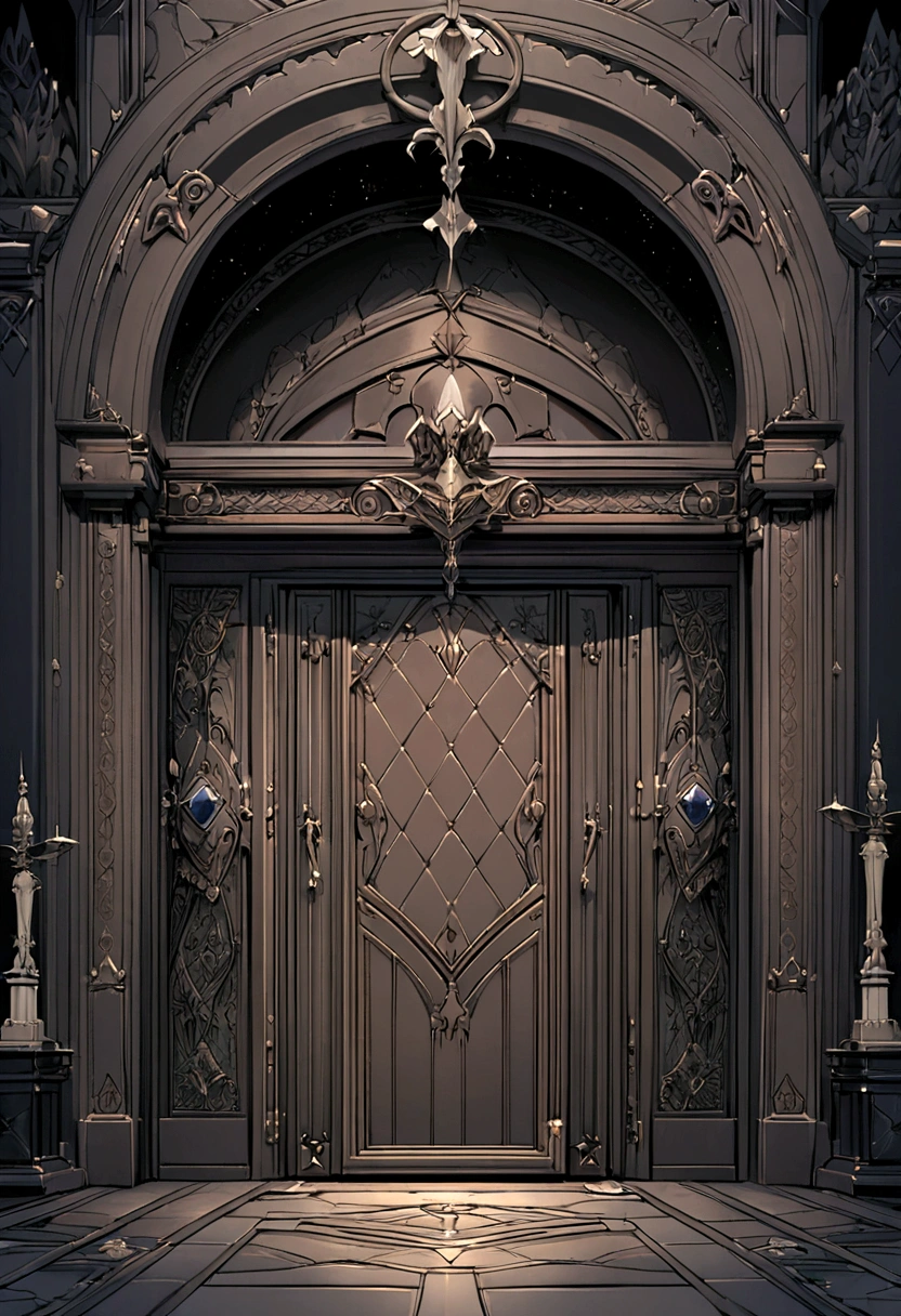 A phantom difference，Pull a newly reincarnated soul with an iron chain,In a very dark clearing，There&#39;s a super big door in front，