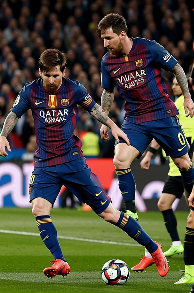 Messi humiliating all the players