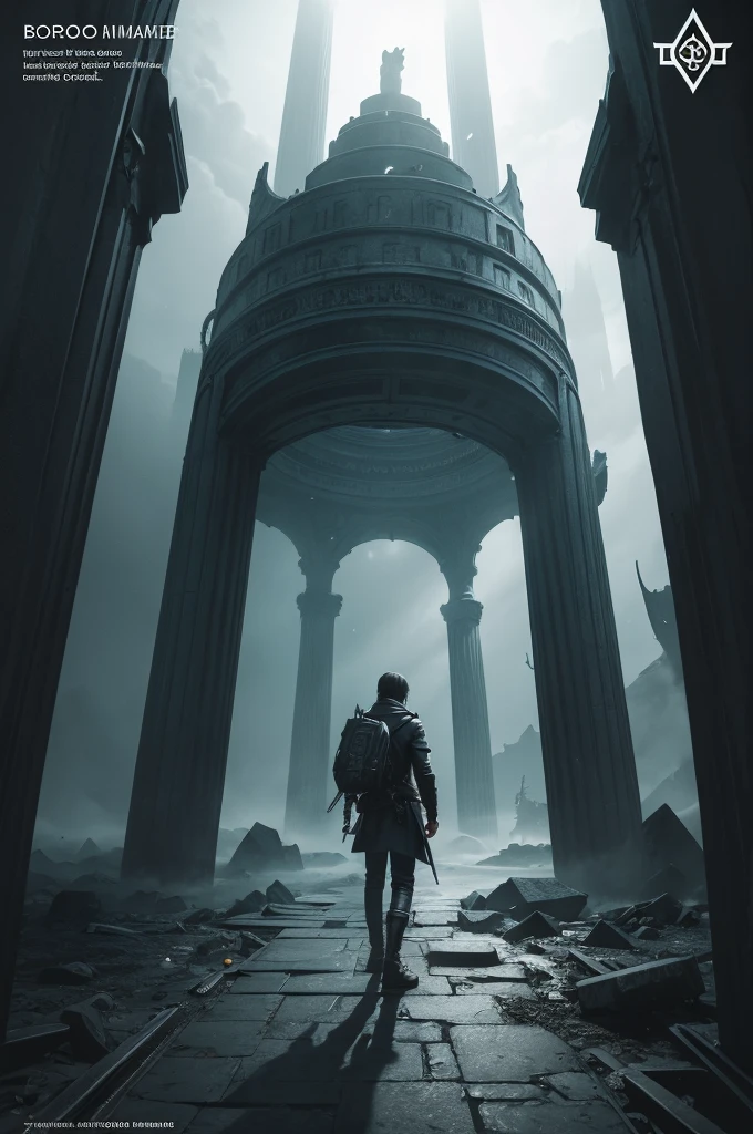 When he comes to the ruins of the earth, the background shows the scene of abandoned buildings and wilderness eroded by time and nature. A few stars occasionally twinkle in the gray sky, emphasizing the loneliness and desolation of the earth.