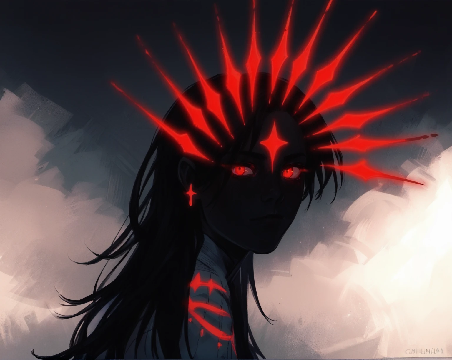 score_9, score_8_up, score_7_up, score_6_up, score_5_up, score_4_up,   wh33z13, 1girl with a red halo over her head