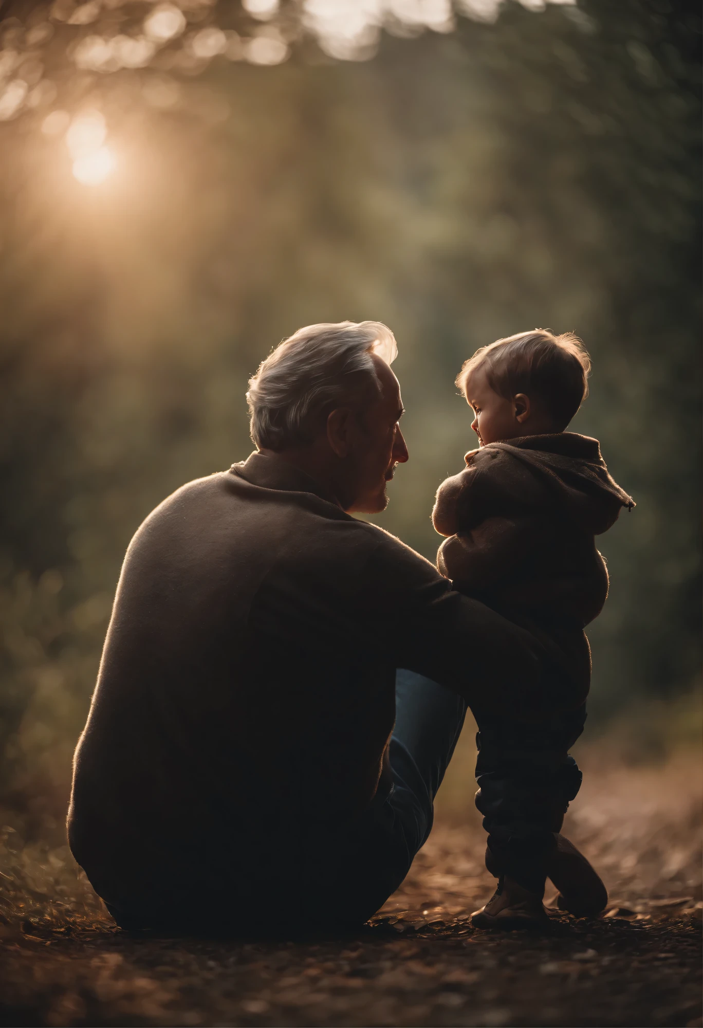 Portrait of a father