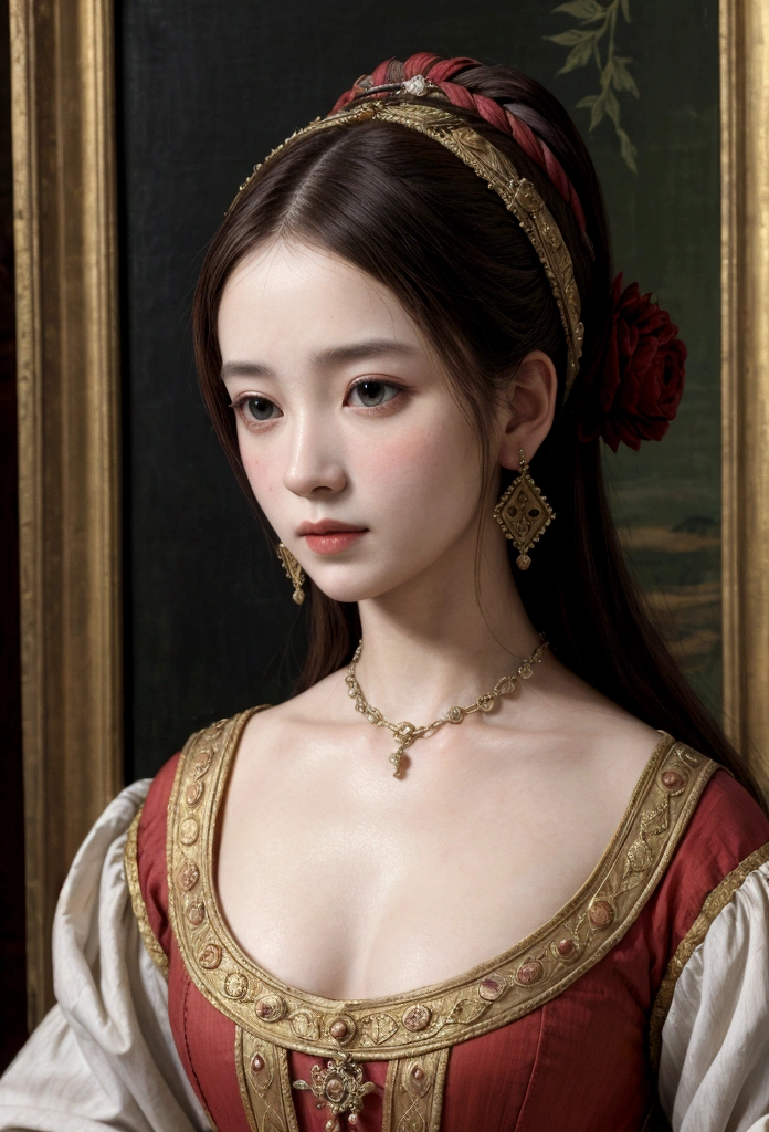 Woman, 16th century painting