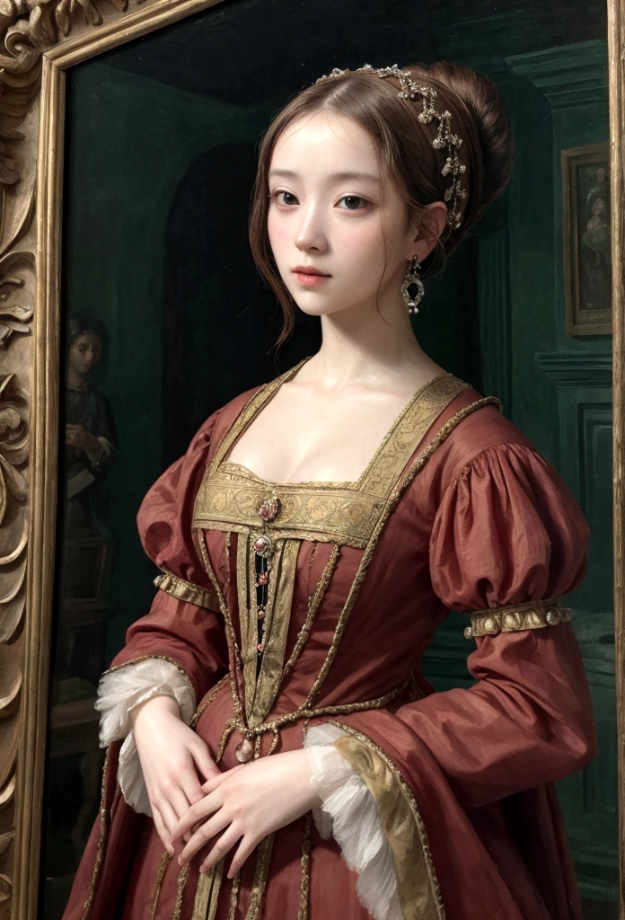 Woman, 16th century painting
