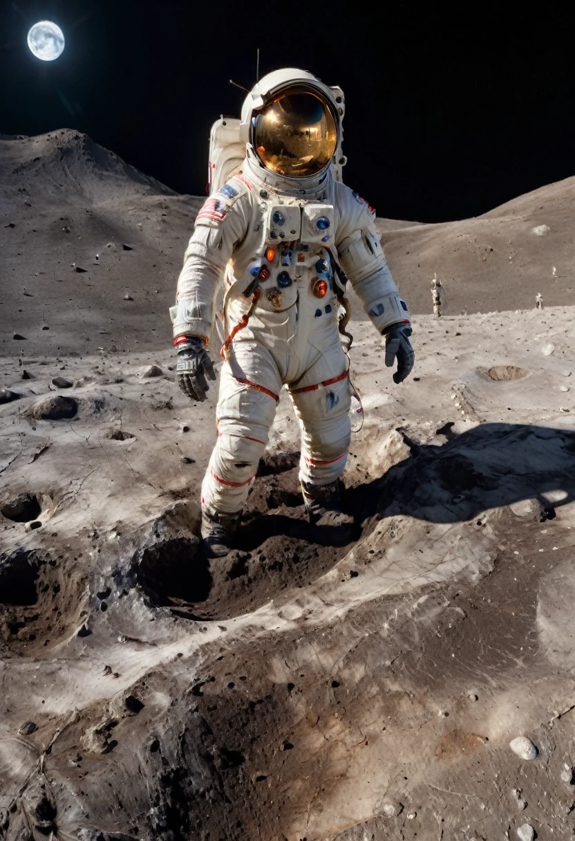 (Astronaut), Astronaut observe distant galaxies at the observatory inside the space station, using advanced telescopes with a background of pitch black deep space, full body, (Photography), panoramic view, award-winning, cinematic still, emotional, vignette, dynamic, vivid, (masterpiece, best quality, Professional, perfect composition, very aesthetic, absurdres, ultra-detailed, intricate details:1.3)