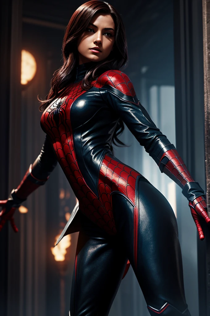 Spider-themed female character," "luxury assassin character," or "Fantasy characters are cool and cool.
