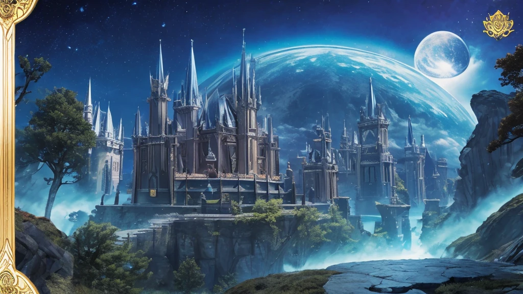 Highest quality、Story cover、Fantasy、magic circle、slate
