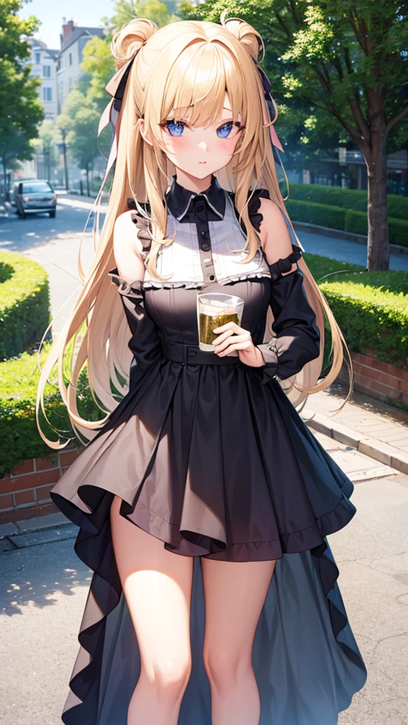 Girl's White Hair Uniform