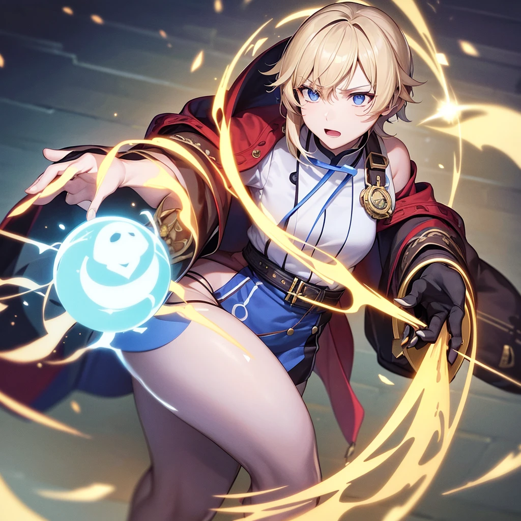 The doctor, Genshin Impact character, the second herald of the Fatui