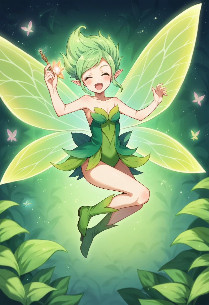 painting of a Fairy flying in the night with a wand, Fairyの月明かりのダンス, beautiful Fairy, Pixie Dust Magic, astral Fairy, 美しいFairy, Fairy magnificent, Shining with magic, 美しいFairys, Fairy, Fairyには翼がある, Fairy dust in the air, magical Fairy background, Fairy aesthetics, Fairy, Fairy dancing, Fairyの女王