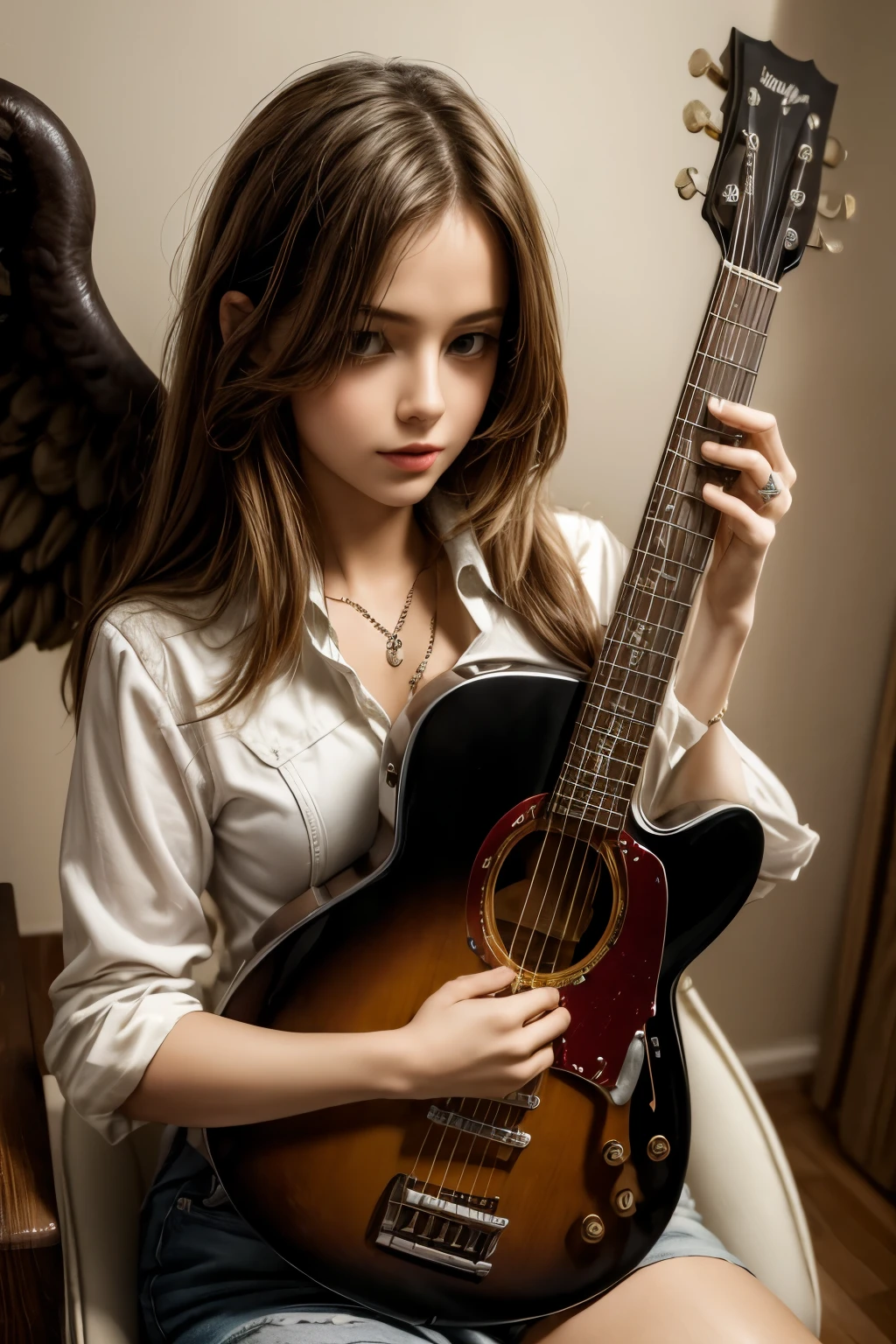 ((masterpiece,best quality)) rock-roll angels
