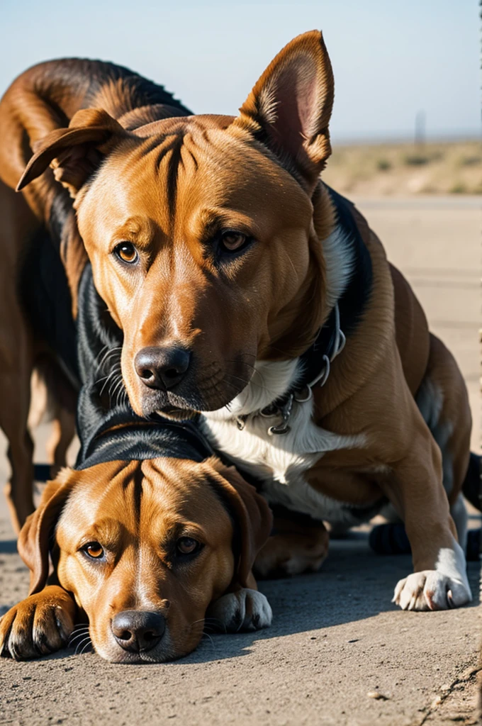 a dog