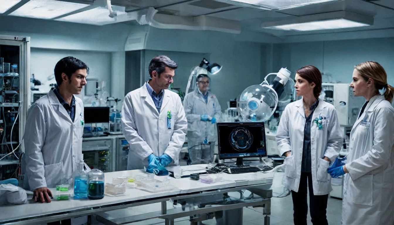 ### Carla&#39;s Story: O Vírus do Laboratório

yo sou Carla, and this is the story of how I survived what seemed like the end. I worked for years as a scientist in a biotechnology laboratory, where we dealt with experimental viruses. I never imagined that one day I would be telling this story, but what I experienced needs to be shared.

It was a cold October night when it all began. yo estava trabalhando em um projeto confidencial envolvendo um novo tipo de vírus sintético, created to study possible treatments for neurodegenerative diseases. We called the virus "Nexus". Research was progressing well, but that night, something went terribly wrong.

Around 2 am, a shrill alarm broke the silence. The sound only meant one thing: contamination. I ran to the control room, where my colleagues were panicking. In the middle of the confusion, we discovered that a failure in the containment system had released the Nexus into the air.

My heart raced. We knew that Nexus was highly contagious and that the effects on humans were unknown. My hands shook as we desperately searched for a solution. But it was too late; the virus was already spreading.

In the following days, the laboratory turned into a nightmare. My colleagues started showing strange symptoms: delusions, aggressive behaviors and, in some cases, catatonia. The external containment team was called, but the laboratory was quickly quarantined, without any hope of immediate outside help.

yo, somehow, was still fine. Maybe it was luck, or perhaps a natural resistance to the Nexus. But that meant I had to find a way out. I spent days studying our data, searching for a cure or an antidote. Every minute that passed, I felt the pressure increase, knowing that my colleagues were losing their battles against the Nexus.

In the third week, despair took over me. yo estava sozinha, surrounded by the bodies of m