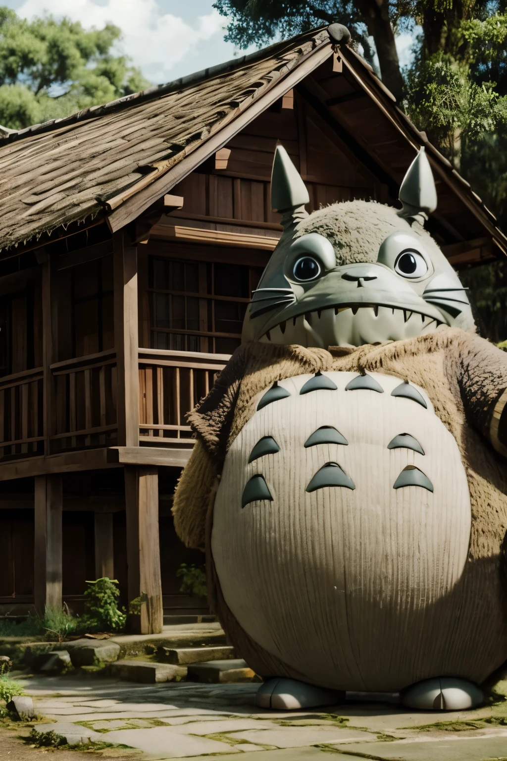 AI Ancient Town TOTORO