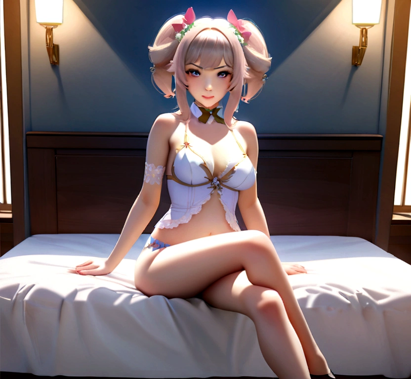 Angry Asian woman in lingerie sitting on bed, Charming anime girl, Beautiful, charming anime women, Charming beautiful anime teen, Sophisticated gravure idol, [ 4 ก digital art ]!!, Charming anime girl, Realistic sensual gravure idols, Ilya Kuvchinov. 4 ก, smooth cg anime art, Realistic young gravure idol