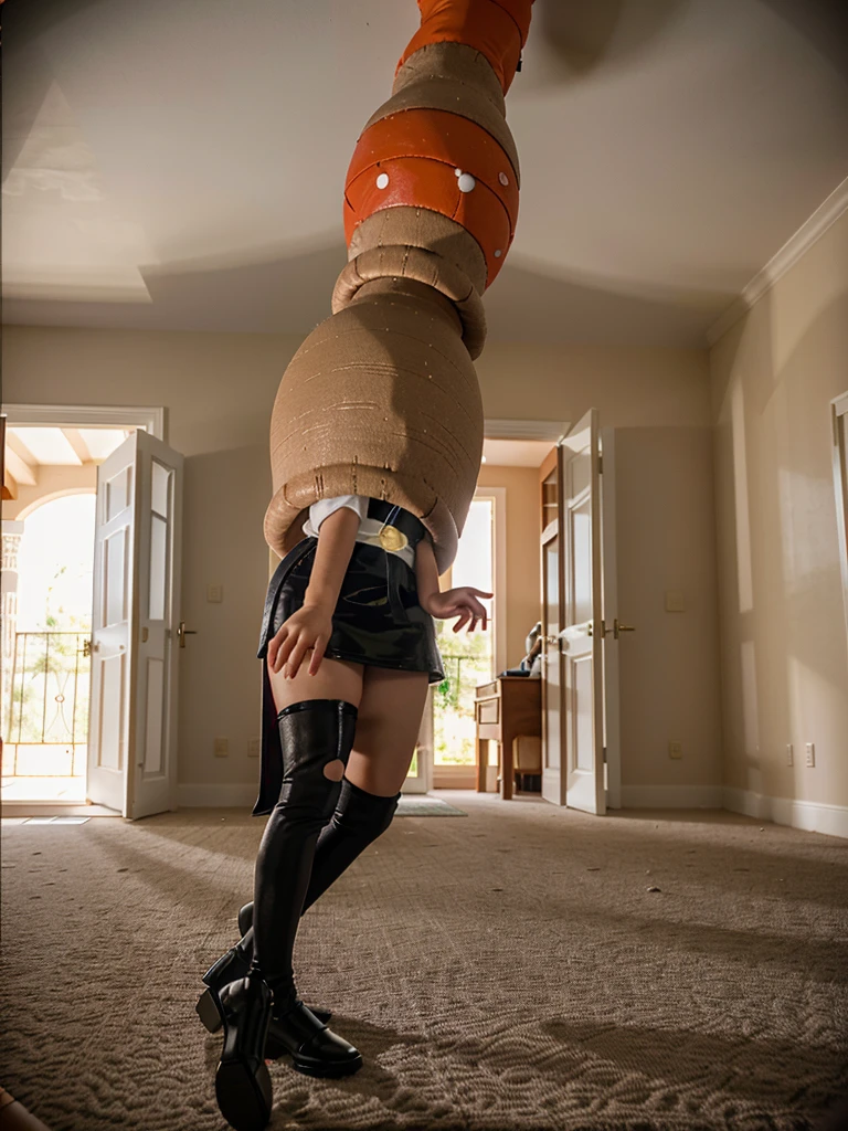 Cellvore tailvore kid girl tail suffacation kid girl in house