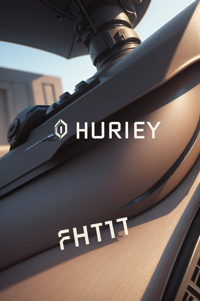 Create a military themed logo with the name चित्रक in high quality, render3d, bokeh effect, NVidia ray tracing