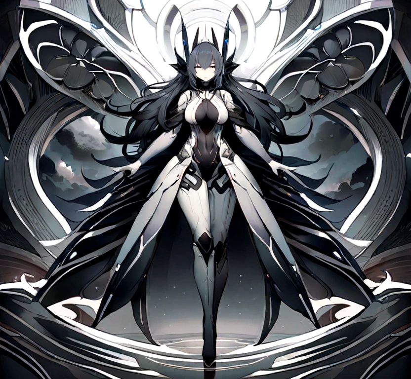 Yangmi,female,Sci-fi is very big.,full body,