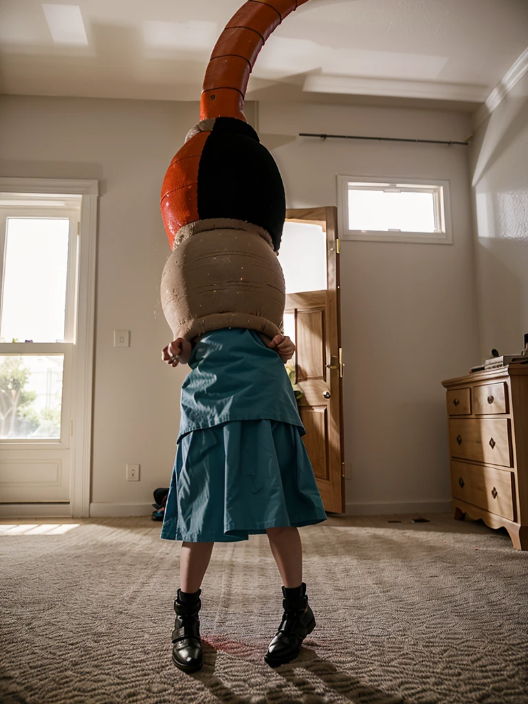 Cellvore tailvore kid girl tail suffacation kid girl in house 