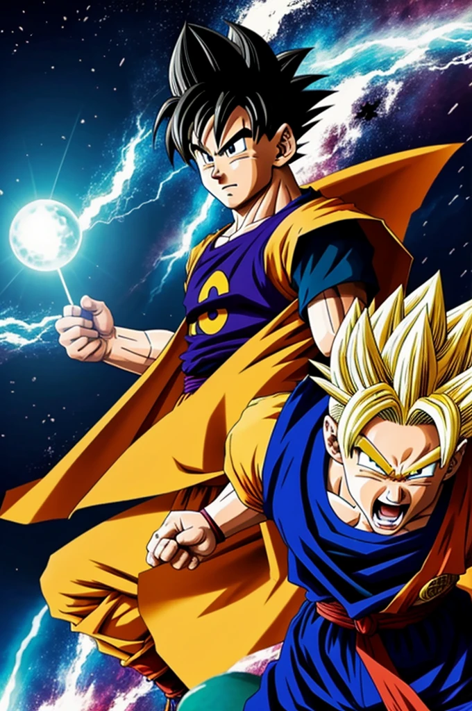 Messi as dragon ball z anime