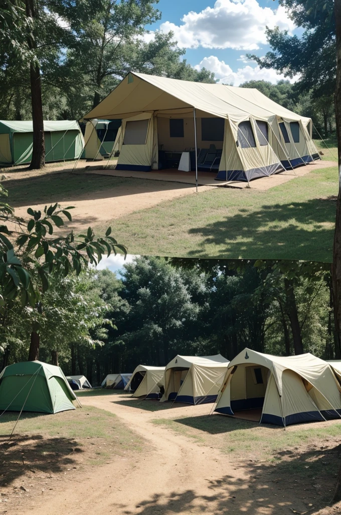 Image of late Christian camp