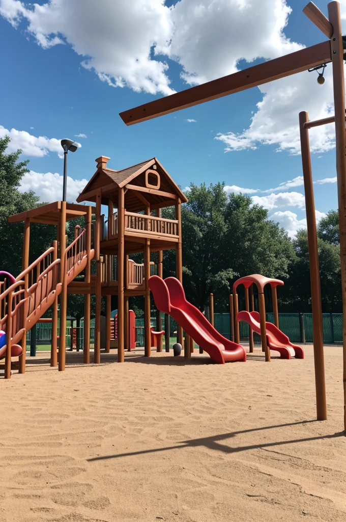 Image of a  in a playground