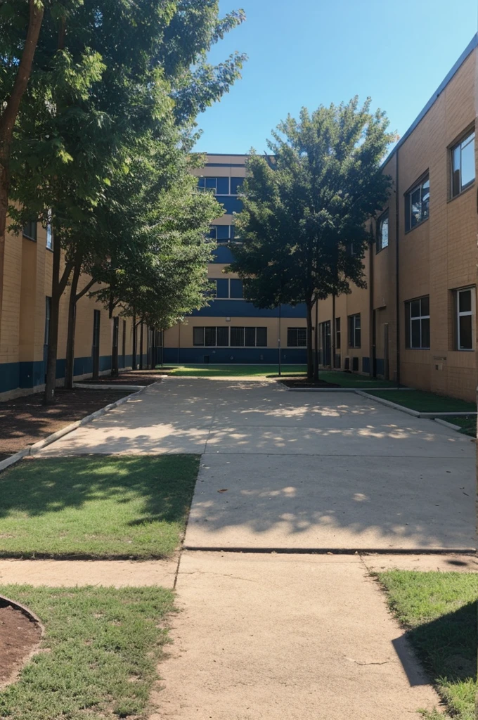 A in a school yard
