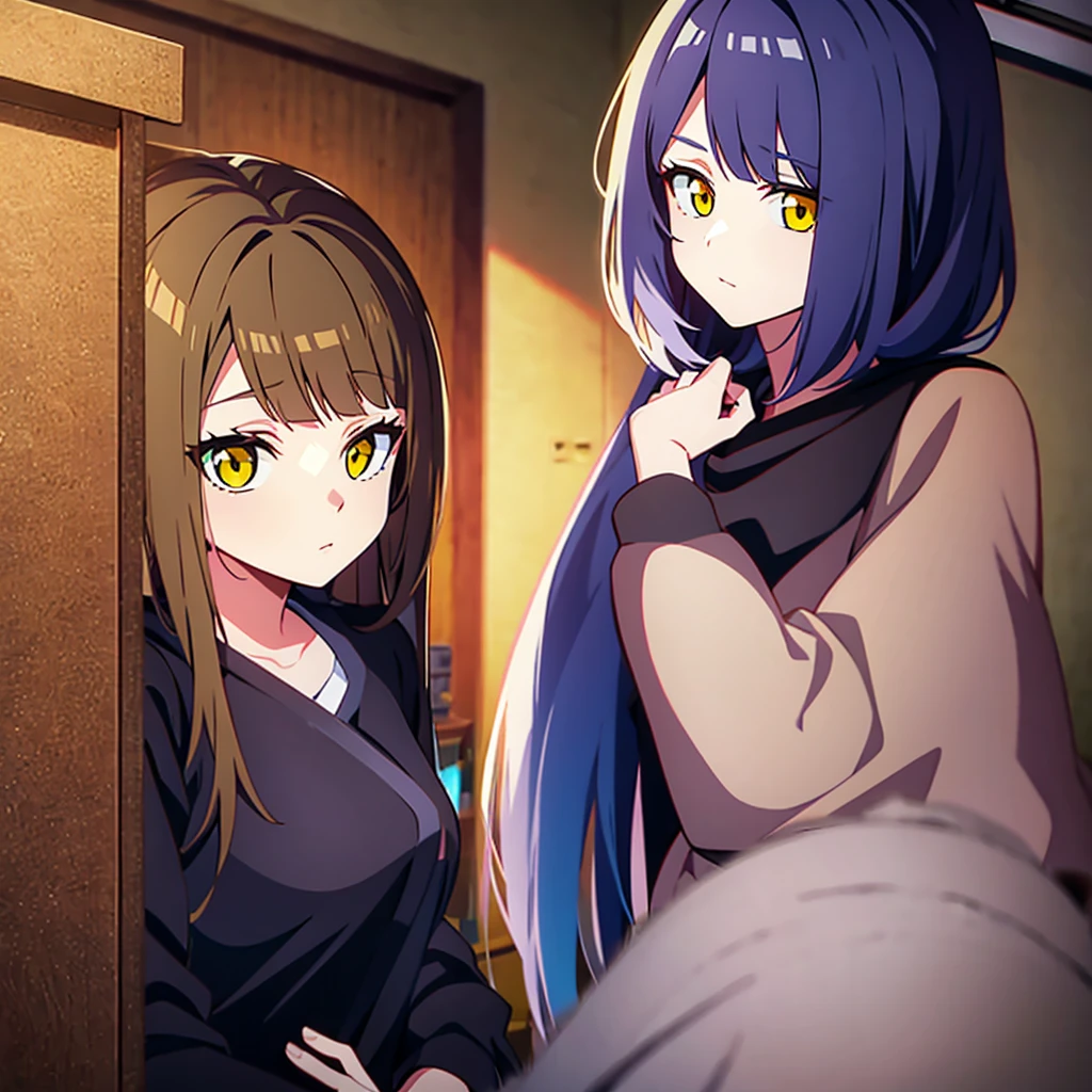 
24 yers old anime girl withehair and yellow eyes(3a43477a48)