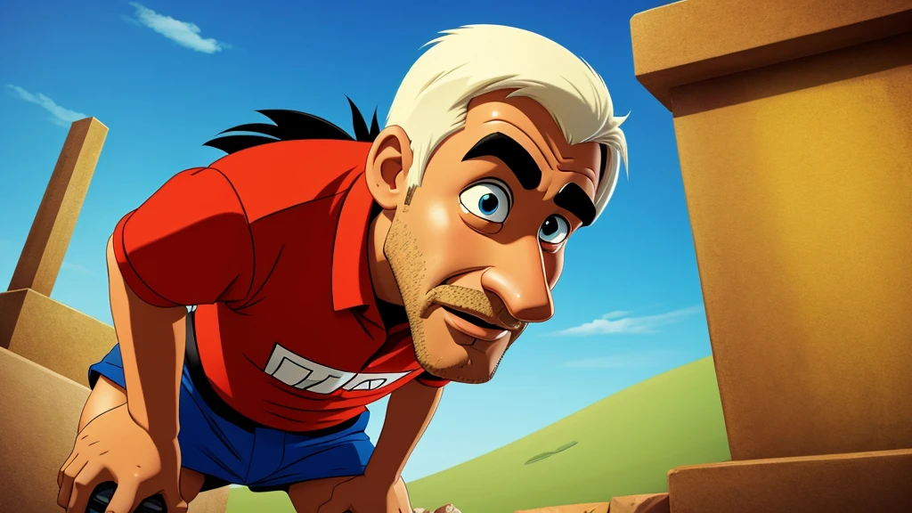 poor man cartoon image