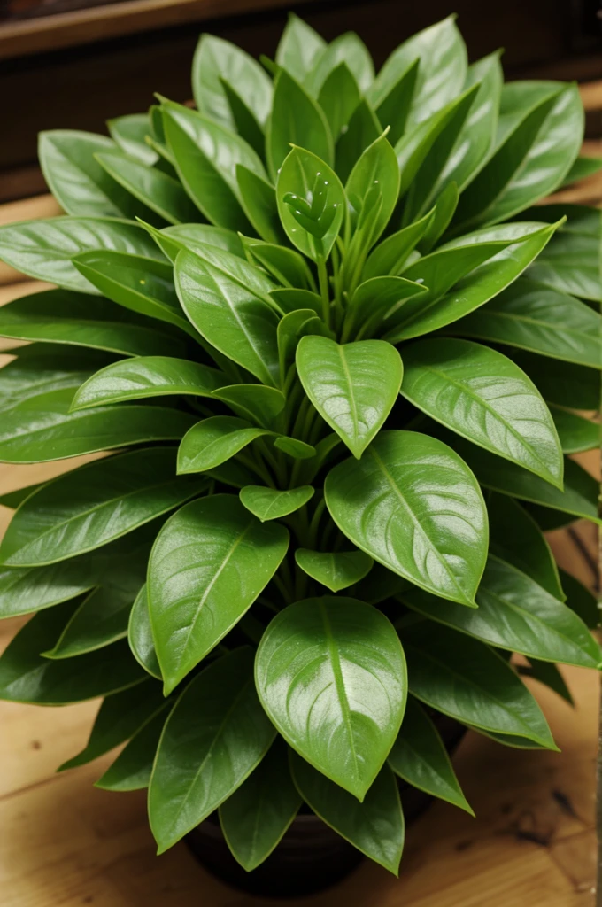 A peashooter plant (e.g), terrifying mode with sharp and big teeth