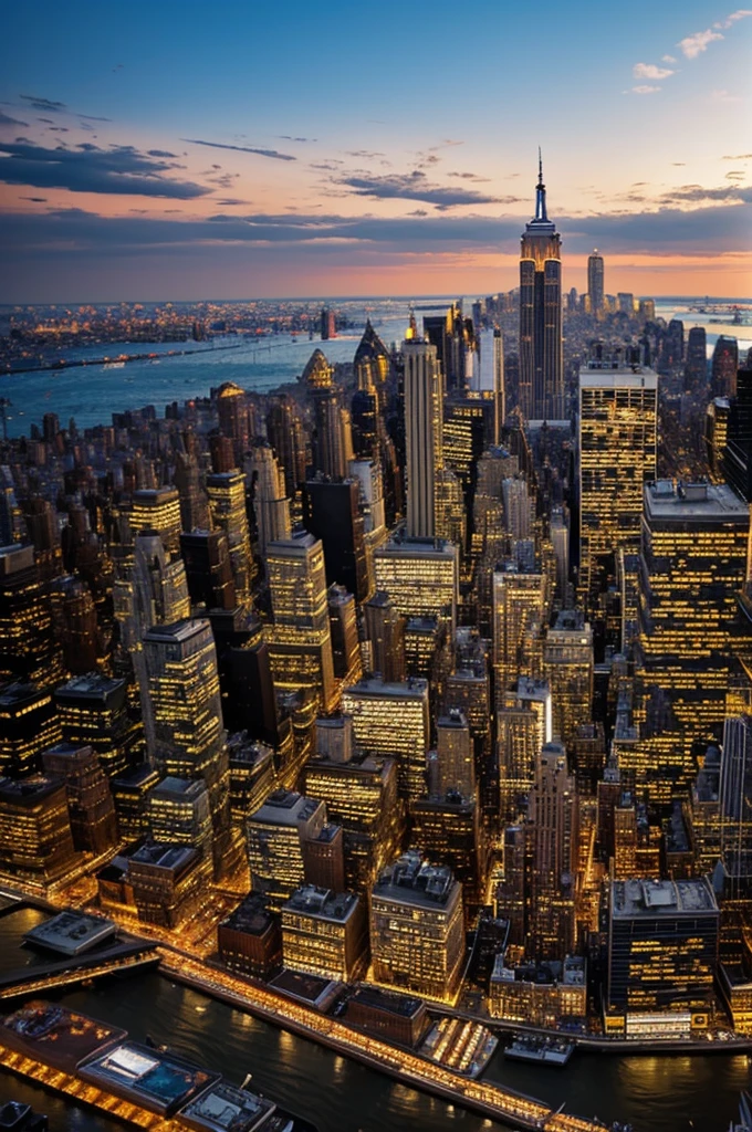 Create a very nice and designed photo with the name New York City