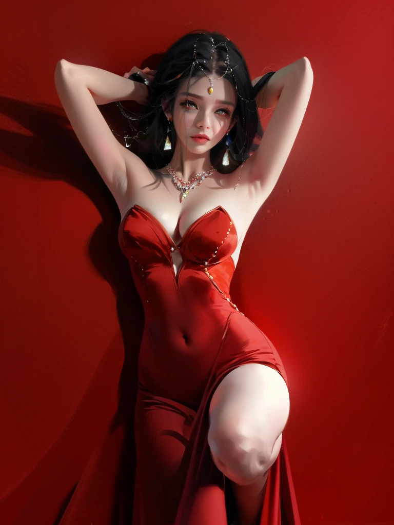 by Wlop,(Masterpiece),(Highest quality:1.4), (Highest Detailed:1.3), (8k very detailed CG unit wallpaper), **high detailed water color potrait, stunning body of savitha bhabhi,body like angela white, big bright eyes, , glowing tattoos across chest and arms , pale skin ,adorned with eye-catching curves ,breathtaking beauty accentuated by their dazzlingly, dynamic pose, Glamorous,High Fantasy, Hyperrealism ensembles and hint of softness around her navel,depicted in an intricate and highly detailed, with elegant lighting and smooth focus, beautiful colors, pencil sketches, Amazing details, One character,photo Realistic,Beautiful composition,perfect female body, (Rendered in ultra-high definition, (UHD) resolution 8K:1.4), full perfect beautiful body