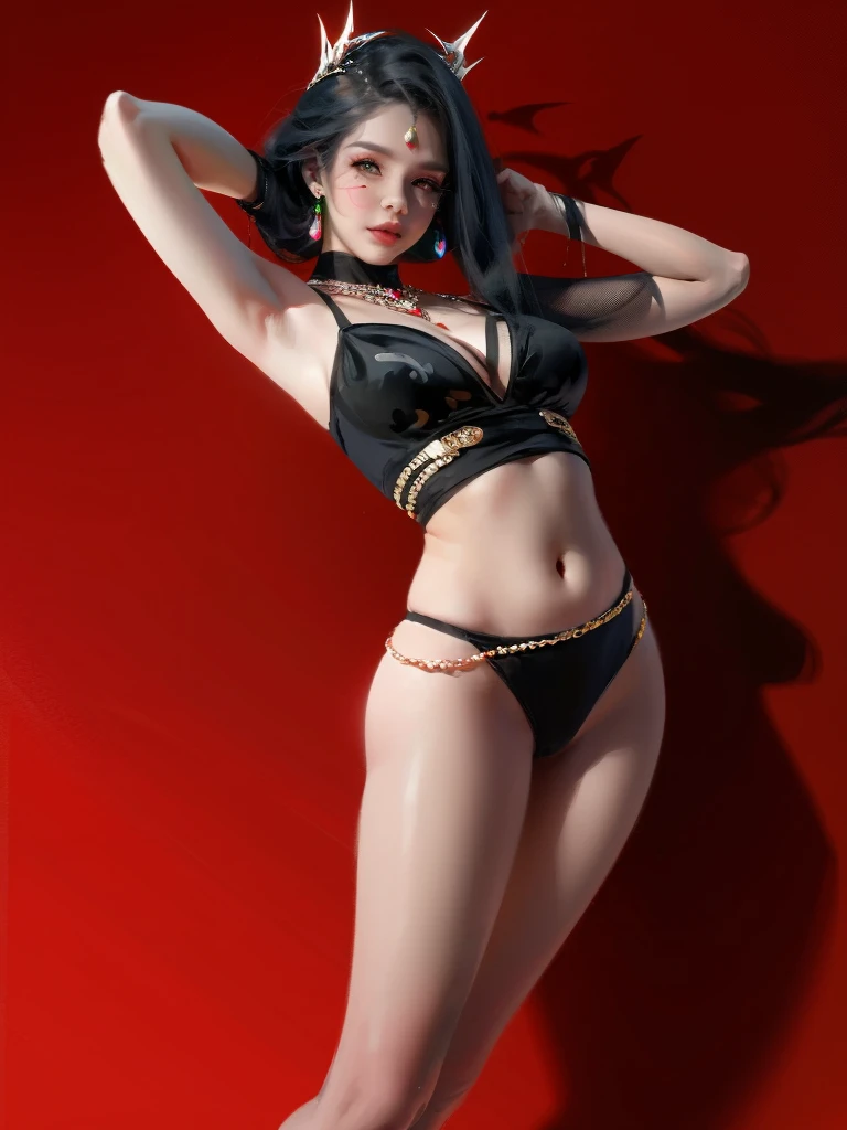 by Wlop,(Masterpiece),(Highest quality:1.4), (Highest Detailed:1.3), (8k very detailed CG unit wallpaper), **high detailed water color potrait, stunning body of savitha bhabhi,body like angela white, big bright eyes,  , glowing tattoos across chest and arms , pale skin ,adorned with eye-catching curves ,breathtaking beauty accentuated by their dazzlingly, dynamic pose, Glamorous,High Fantasy, Hyperrealism ensembles and hint of softness around her navel,depicted in an intricate and highly detailed, with elegant lighting and smooth focus, beautiful  colors, pencil sketches,  Amazing details, One character,photo Realistic,Beautiful composition,perfect female body, (Rendered in ultra-high definition, (UHD) resolution 8K:1.4), full perfect beautiful body
